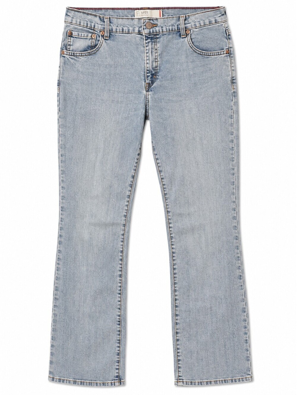 Levi's 550 Relaxed Bootcut Jeans Women's 16L Light Wash Stretch Denim Long